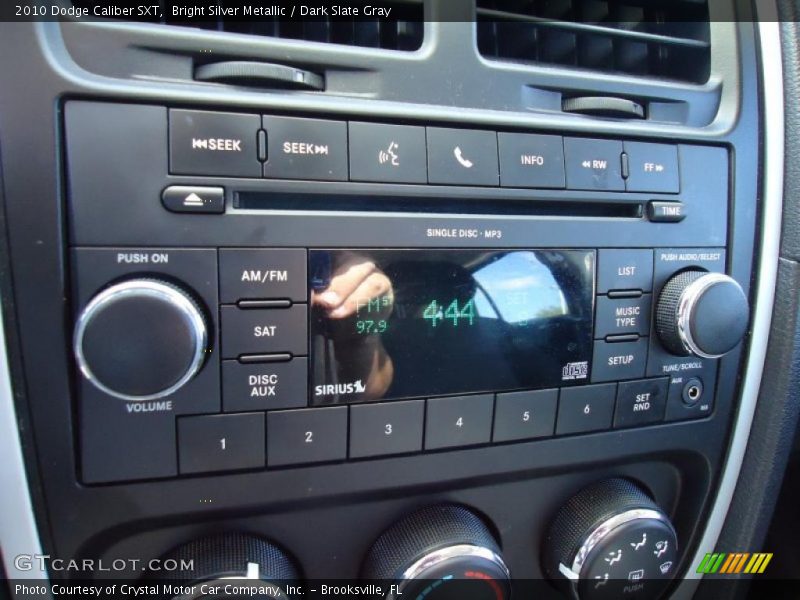 Bright Silver Metallic / Dark Slate Gray 2010 Dodge Caliber SXT