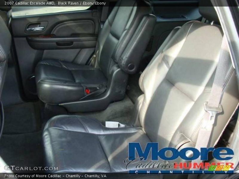Black Raven / Ebony/Ebony 2007 Cadillac Escalade AWD
