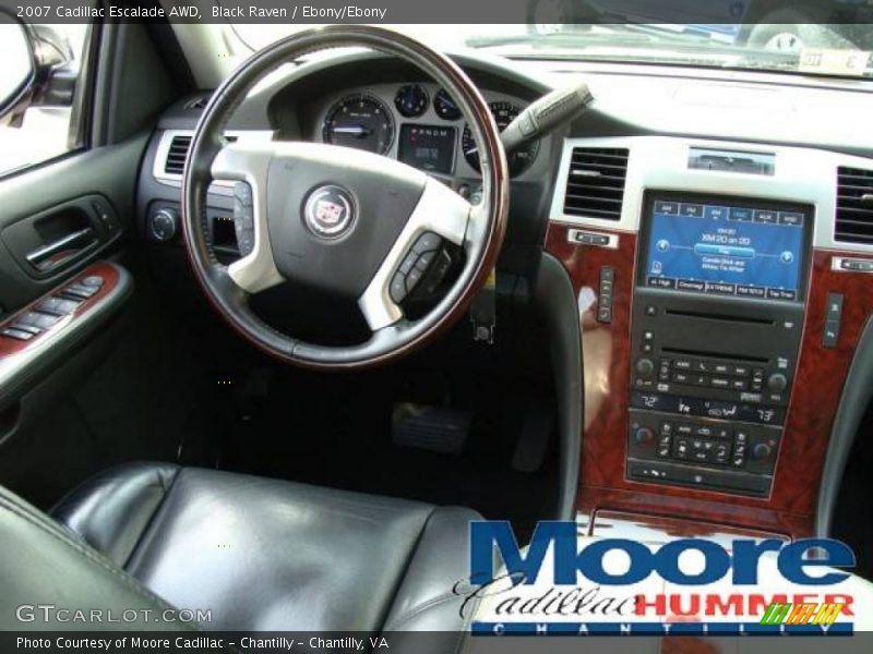 Black Raven / Ebony/Ebony 2007 Cadillac Escalade AWD