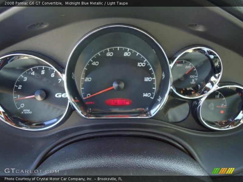  2008 G6 GT Convertible GT Convertible Gauges