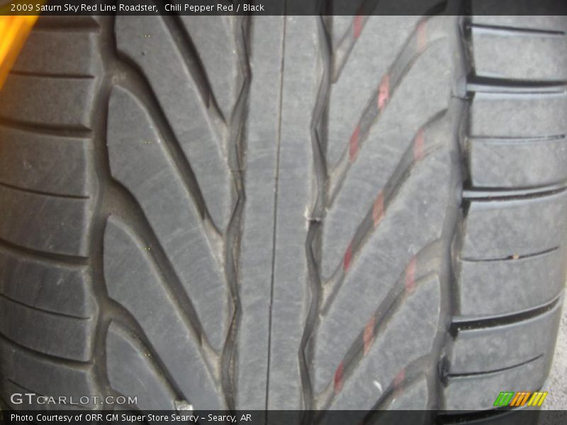 Chili Pepper Red / Black 2009 Saturn Sky Red Line Roadster