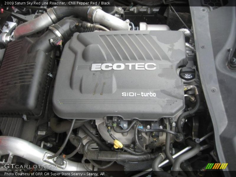 2009 Sky Red Line Roadster Engine - 2.0 Liter Turbocharged DOHC 16-Valve VVT 4 Cylinder