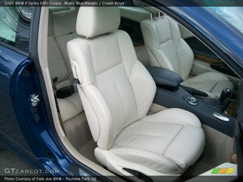  2005 6 Series 645i Coupe Cream Beige Interior