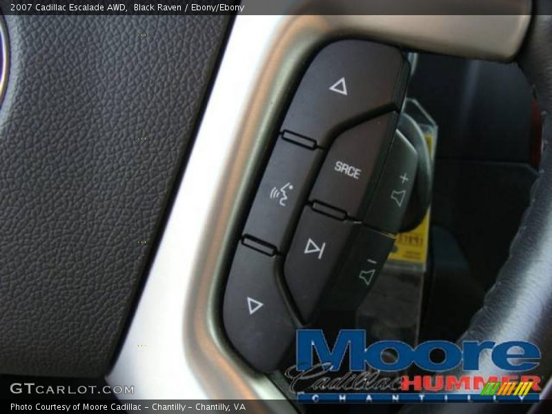 Black Raven / Ebony/Ebony 2007 Cadillac Escalade AWD