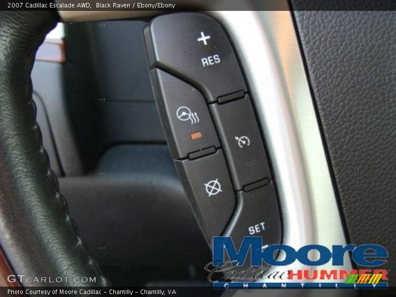 Black Raven / Ebony/Ebony 2007 Cadillac Escalade AWD