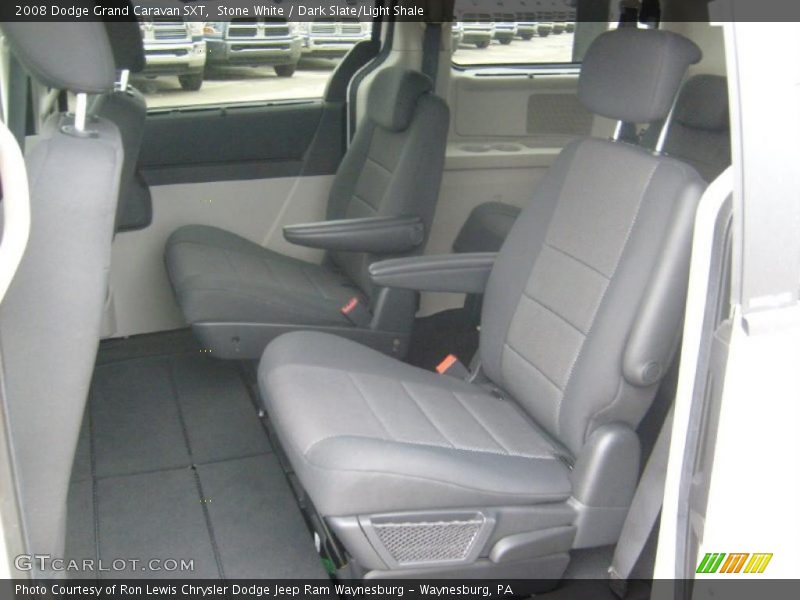 Stone White / Dark Slate/Light Shale 2008 Dodge Grand Caravan SXT