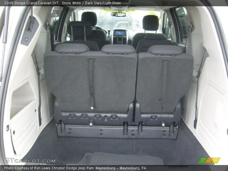 Stone White / Dark Slate/Light Shale 2008 Dodge Grand Caravan SXT