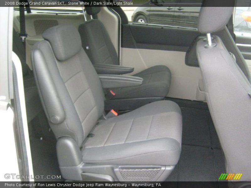 Stone White / Dark Slate/Light Shale 2008 Dodge Grand Caravan SXT