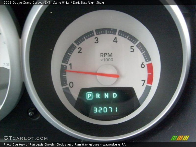 Stone White / Dark Slate/Light Shale 2008 Dodge Grand Caravan SXT