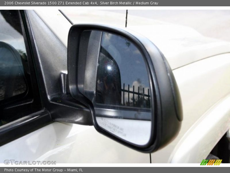 Silver Birch Metallic / Medium Gray 2006 Chevrolet Silverado 1500 Z71 Extended Cab 4x4