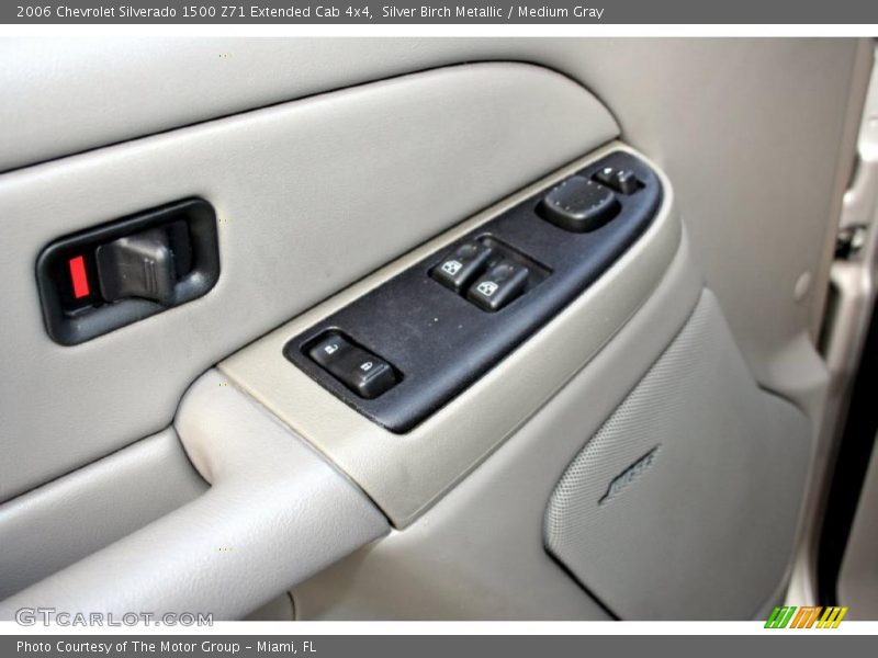 Silver Birch Metallic / Medium Gray 2006 Chevrolet Silverado 1500 Z71 Extended Cab 4x4