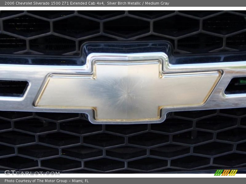 Silver Birch Metallic / Medium Gray 2006 Chevrolet Silverado 1500 Z71 Extended Cab 4x4