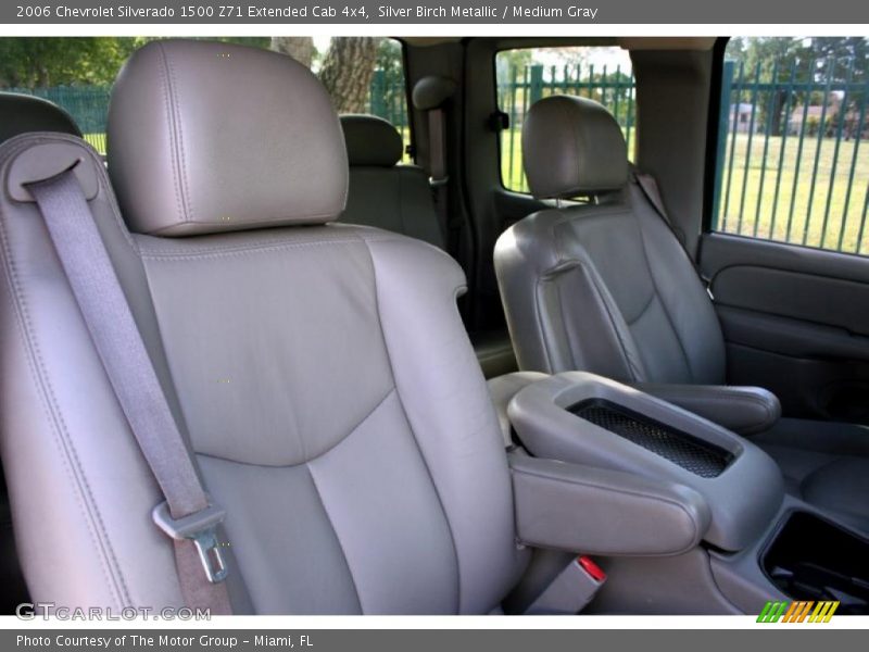 Silver Birch Metallic / Medium Gray 2006 Chevrolet Silverado 1500 Z71 Extended Cab 4x4