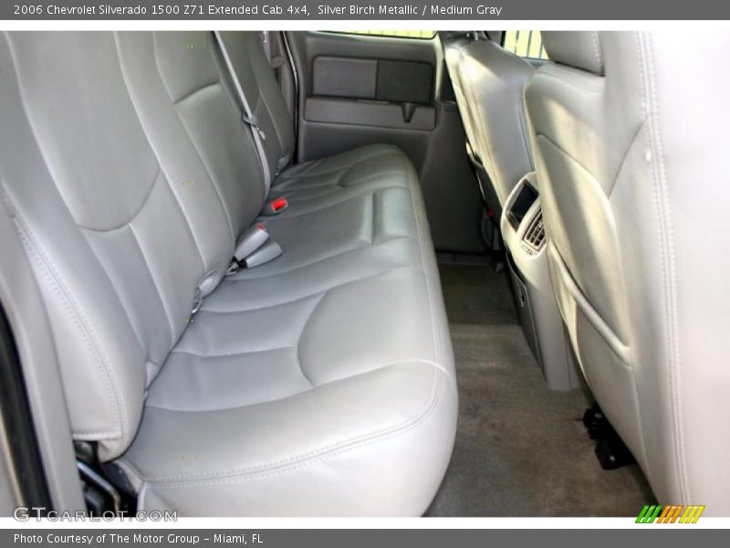 Silver Birch Metallic / Medium Gray 2006 Chevrolet Silverado 1500 Z71 Extended Cab 4x4