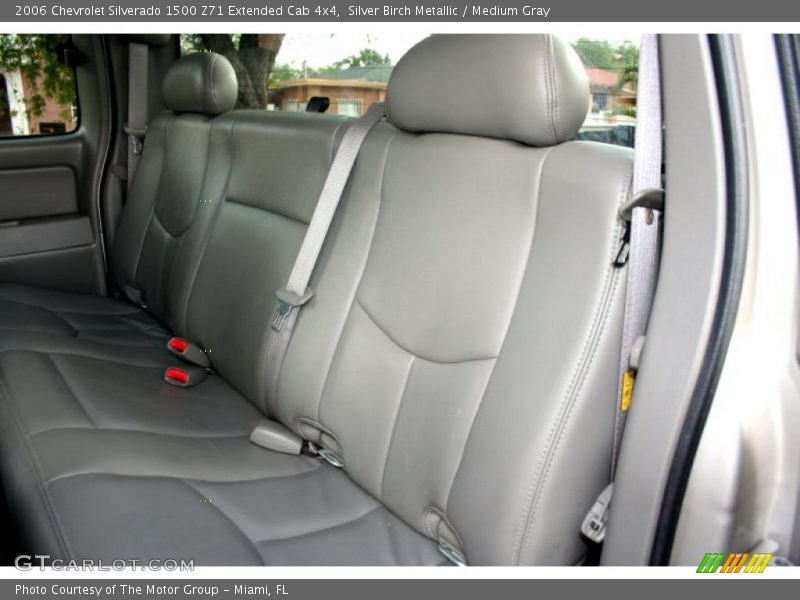 Silver Birch Metallic / Medium Gray 2006 Chevrolet Silverado 1500 Z71 Extended Cab 4x4