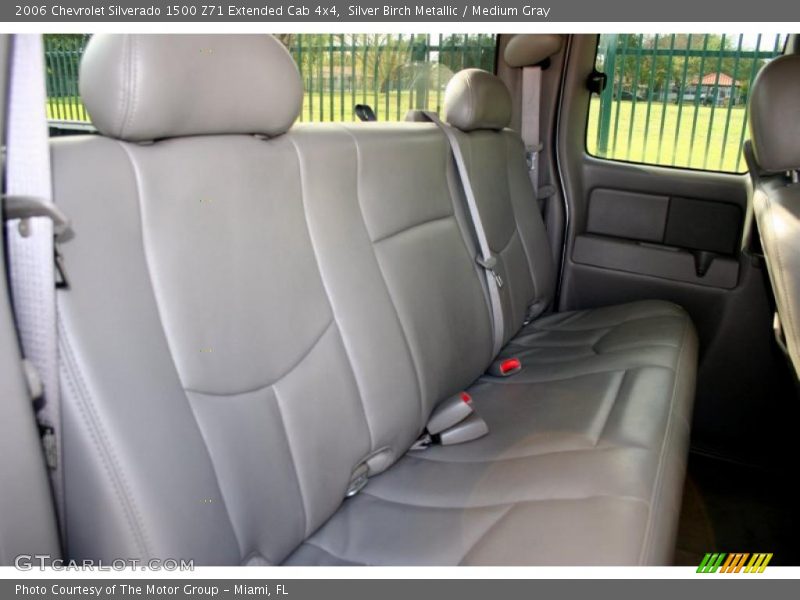 Silver Birch Metallic / Medium Gray 2006 Chevrolet Silverado 1500 Z71 Extended Cab 4x4