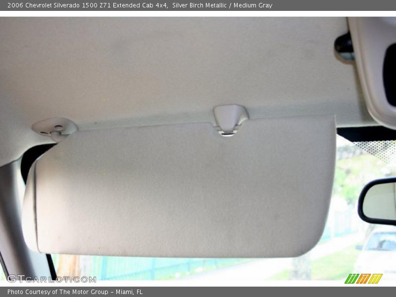 Silver Birch Metallic / Medium Gray 2006 Chevrolet Silverado 1500 Z71 Extended Cab 4x4