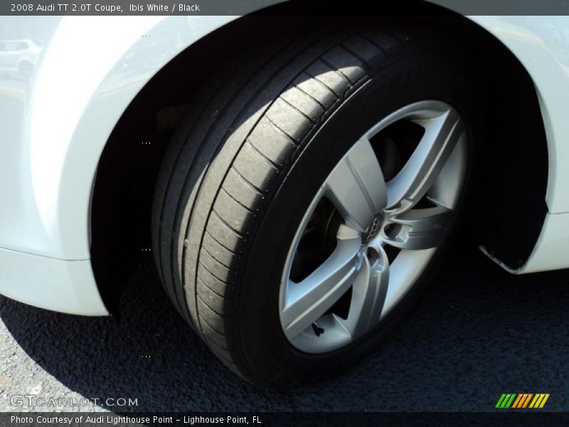 Ibis White / Black 2008 Audi TT 2.0T Coupe