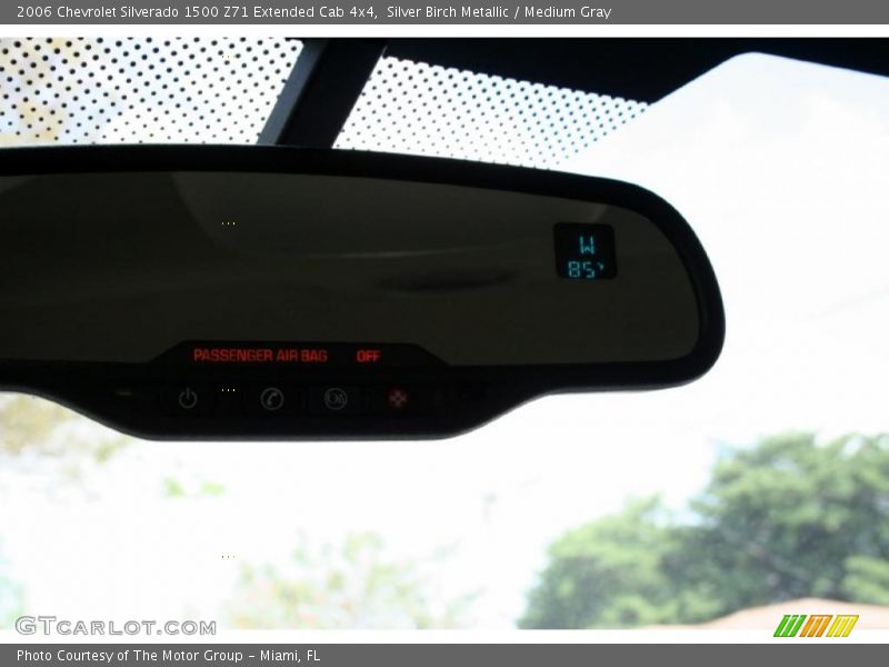 Silver Birch Metallic / Medium Gray 2006 Chevrolet Silverado 1500 Z71 Extended Cab 4x4