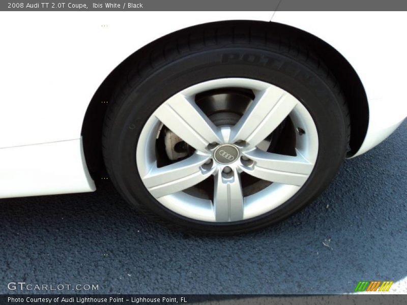 Ibis White / Black 2008 Audi TT 2.0T Coupe