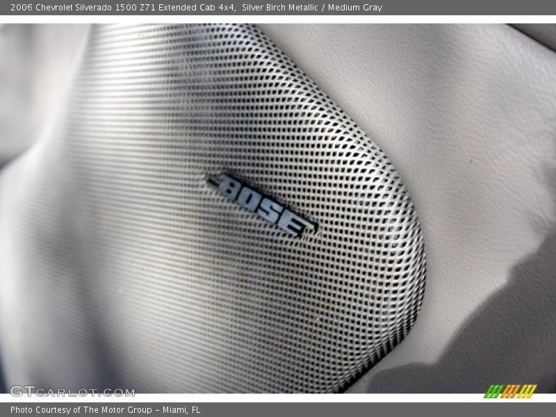 Silver Birch Metallic / Medium Gray 2006 Chevrolet Silverado 1500 Z71 Extended Cab 4x4