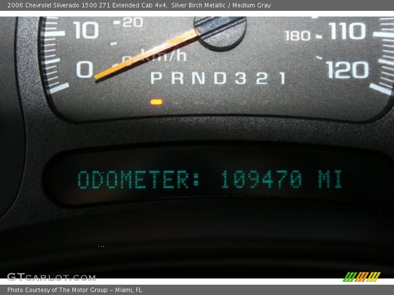 Silver Birch Metallic / Medium Gray 2006 Chevrolet Silverado 1500 Z71 Extended Cab 4x4