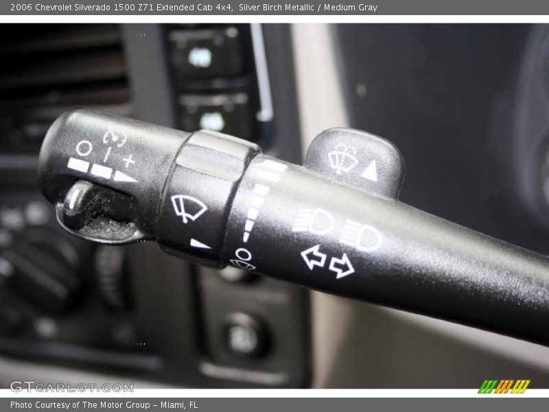 Silver Birch Metallic / Medium Gray 2006 Chevrolet Silverado 1500 Z71 Extended Cab 4x4