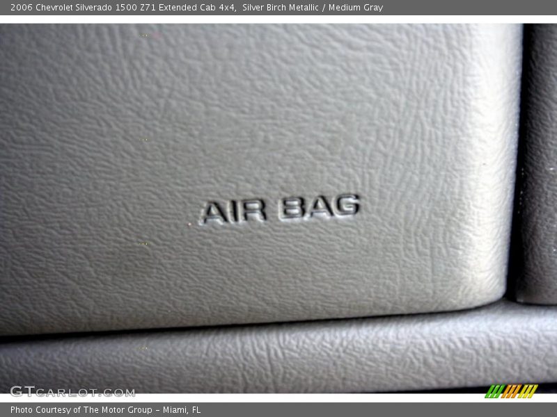 Silver Birch Metallic / Medium Gray 2006 Chevrolet Silverado 1500 Z71 Extended Cab 4x4