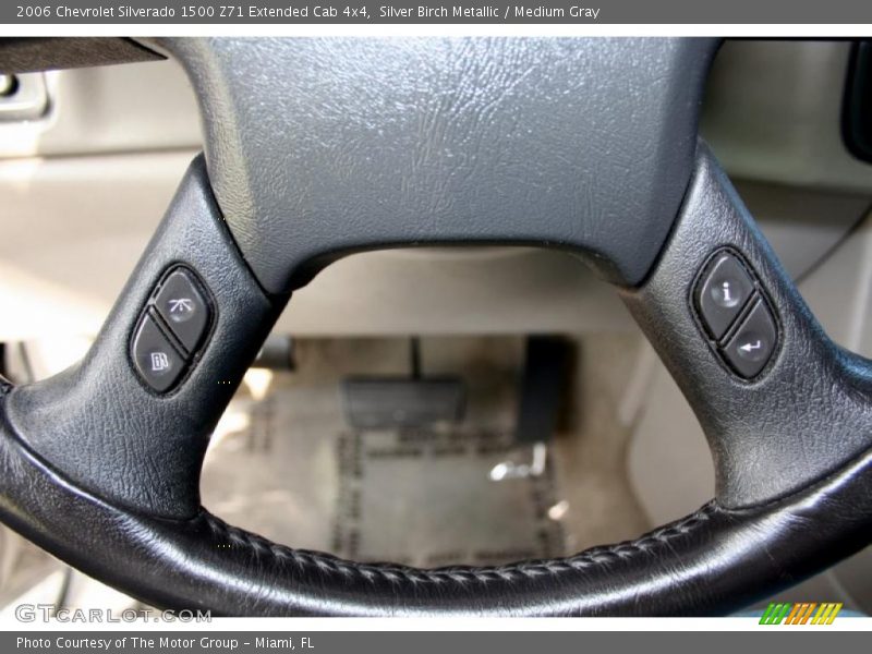 Silver Birch Metallic / Medium Gray 2006 Chevrolet Silverado 1500 Z71 Extended Cab 4x4