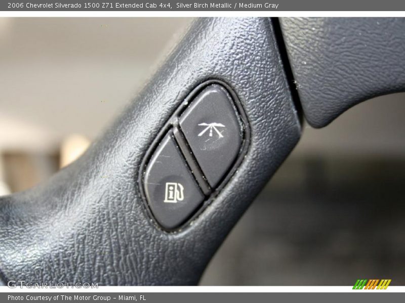 Silver Birch Metallic / Medium Gray 2006 Chevrolet Silverado 1500 Z71 Extended Cab 4x4