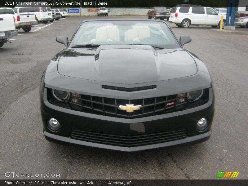  2011 Camaro SS/RS Convertible Black