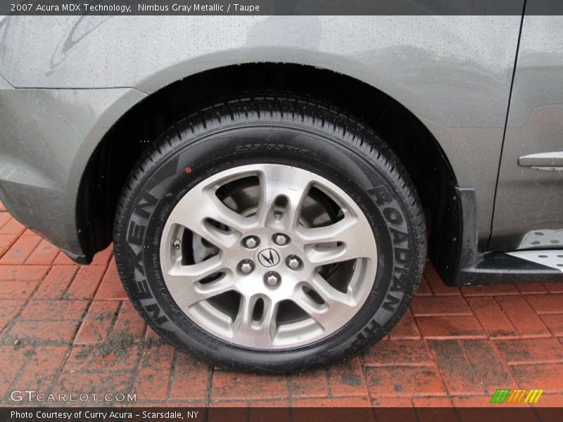 Nimbus Gray Metallic / Taupe 2007 Acura MDX Technology