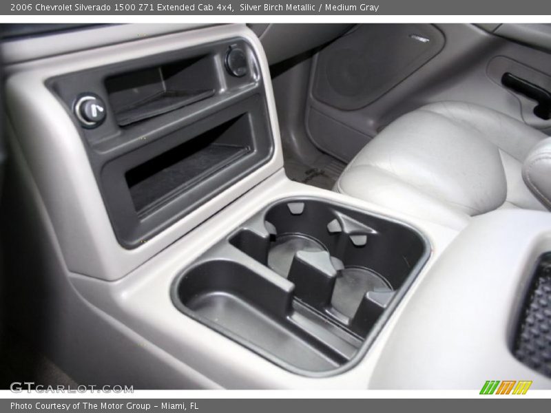 Silver Birch Metallic / Medium Gray 2006 Chevrolet Silverado 1500 Z71 Extended Cab 4x4