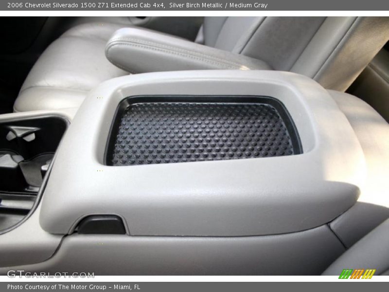 Silver Birch Metallic / Medium Gray 2006 Chevrolet Silverado 1500 Z71 Extended Cab 4x4