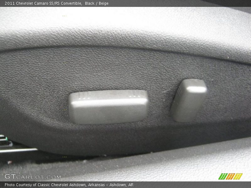 Black / Beige 2011 Chevrolet Camaro SS/RS Convertible