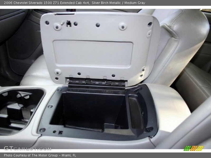 Silver Birch Metallic / Medium Gray 2006 Chevrolet Silverado 1500 Z71 Extended Cab 4x4
