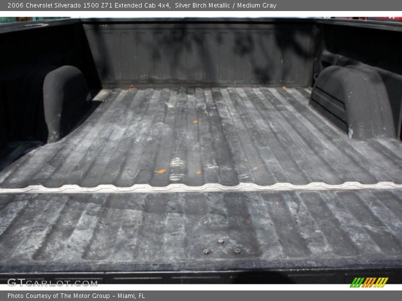 Silver Birch Metallic / Medium Gray 2006 Chevrolet Silverado 1500 Z71 Extended Cab 4x4