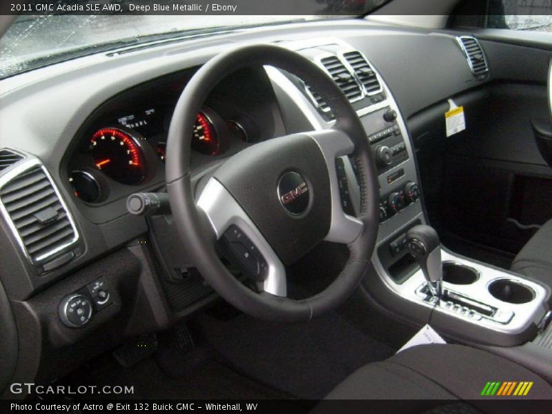 Deep Blue Metallic / Ebony 2011 GMC Acadia SLE AWD