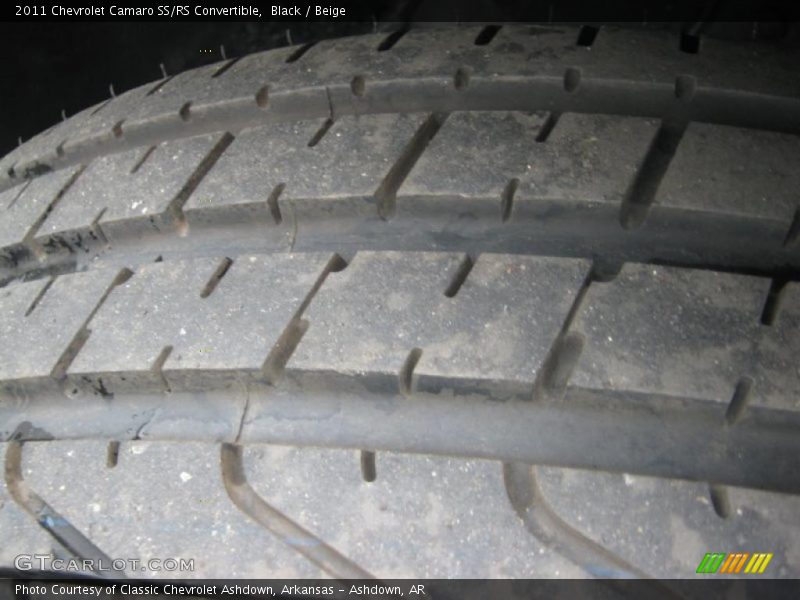 Black / Beige 2011 Chevrolet Camaro SS/RS Convertible