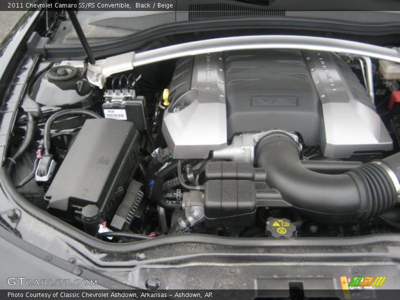  2011 Camaro SS/RS Convertible Engine - 6.2 Liter OHV 16-Valve V8