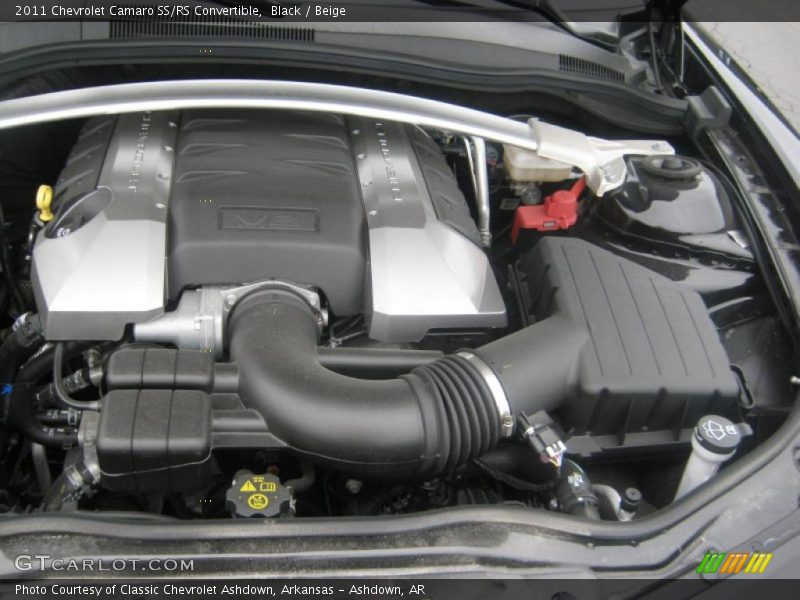  2011 Camaro SS/RS Convertible Engine - 6.2 Liter OHV 16-Valve V8