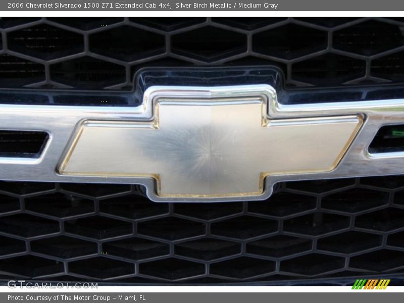 Silver Birch Metallic / Medium Gray 2006 Chevrolet Silverado 1500 Z71 Extended Cab 4x4