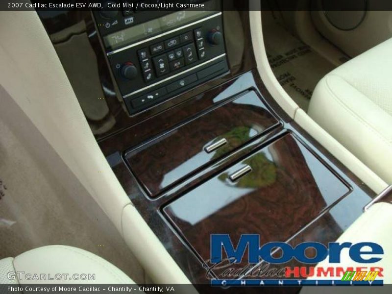 Gold Mist / Cocoa/Light Cashmere 2007 Cadillac Escalade ESV AWD