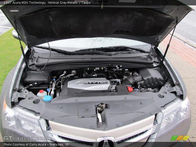 Nimbus Gray Metallic / Taupe 2007 Acura MDX Technology