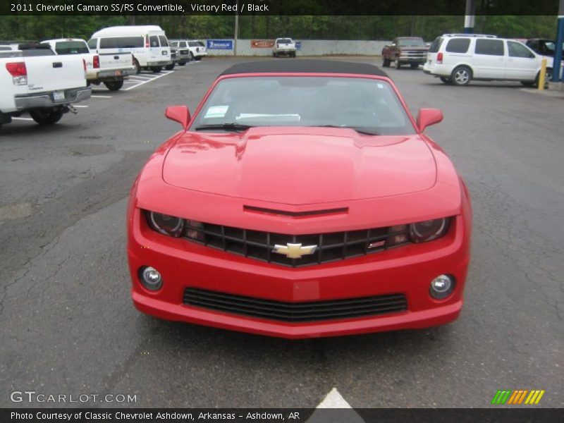 Victory Red / Black 2011 Chevrolet Camaro SS/RS Convertible