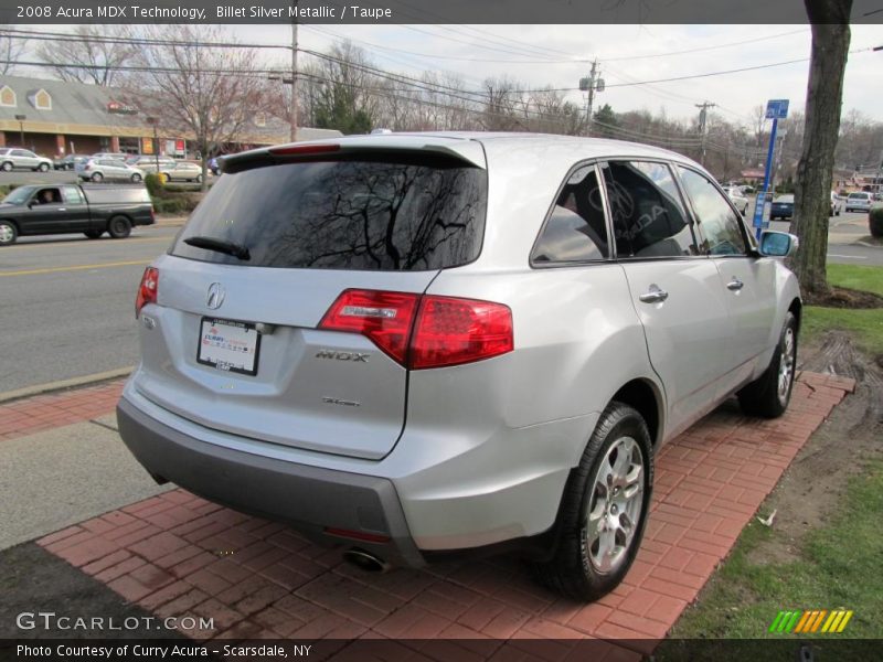 Billet Silver Metallic / Taupe 2008 Acura MDX Technology