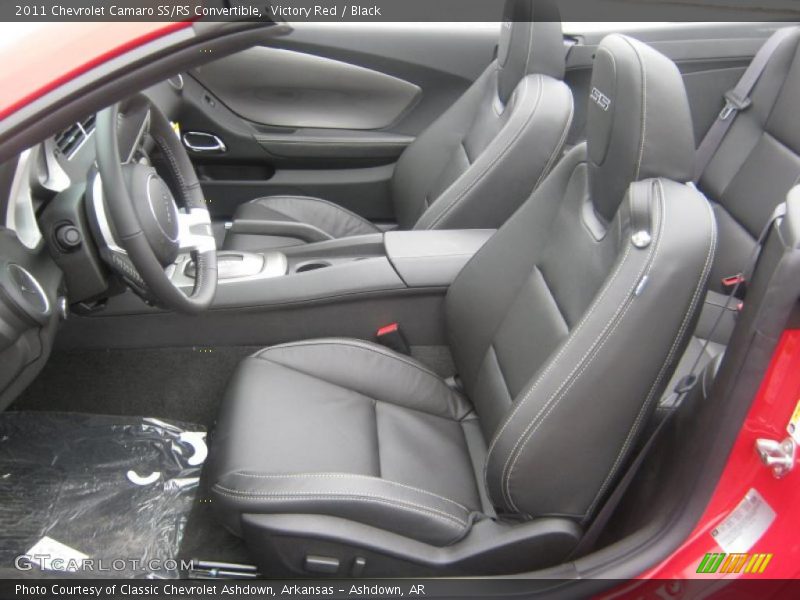  2011 Camaro SS/RS Convertible Black Interior