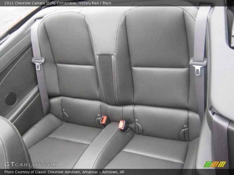  2011 Camaro SS/RS Convertible Black Interior