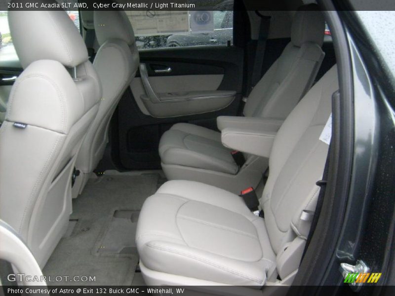 Cyber Gray Metallic / Light Titanium 2011 GMC Acadia SLT AWD