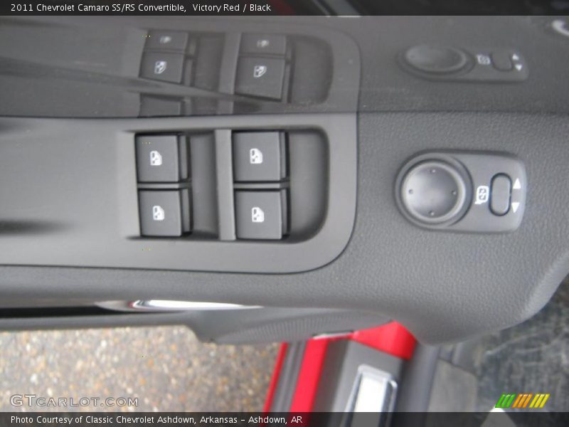Victory Red / Black 2011 Chevrolet Camaro SS/RS Convertible